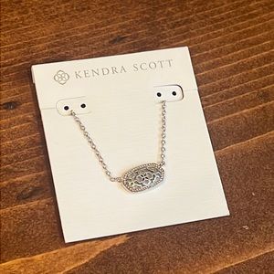 NWT Kendra Scott Silver Necklace